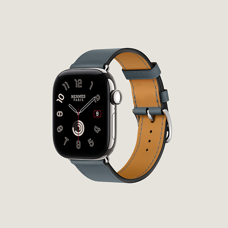 Apple Watch Hermès 42毫米单圈表带, 视图: , 当前为第3张（共4张）