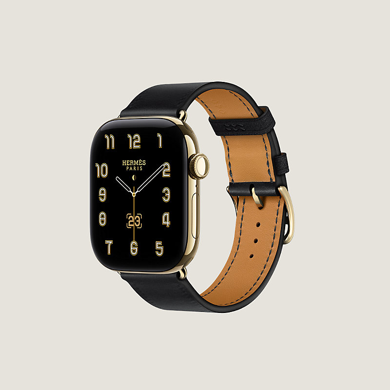 Apple Watch Hermès 42毫米单圈表带, 视图: , 当前为第3张（共4张）