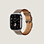 视图: 正面图, Apple Watch Hermès 42毫米单圈表带