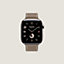 视图: 正面图, Apple Watch Hermès 42毫米单圈表带