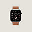 视图: 正面图, Apple Watch Hermès 42毫米单圈表带