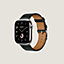 视图: 正面图, Apple Watch Hermès 42毫米单圈表带