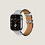 视图: 正面图, Apple Watch Hermès 42毫米单圈表带