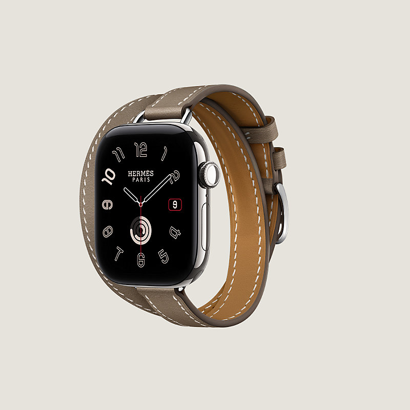 Apple Watch Hermès 42毫米双圈Attelage表带, 视图: , 当前为第3张（共4张）