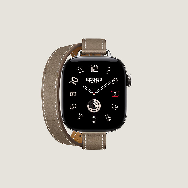 Apple Watch Hermès 42毫米双圈Attelage表带, 视图: , 当前为第4张（共4张）