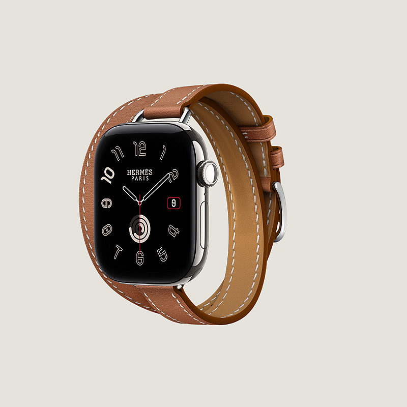 Apple Watch Hermès 42毫米双圈Attelage表带, 视图: , 当前为第3张（共4张）