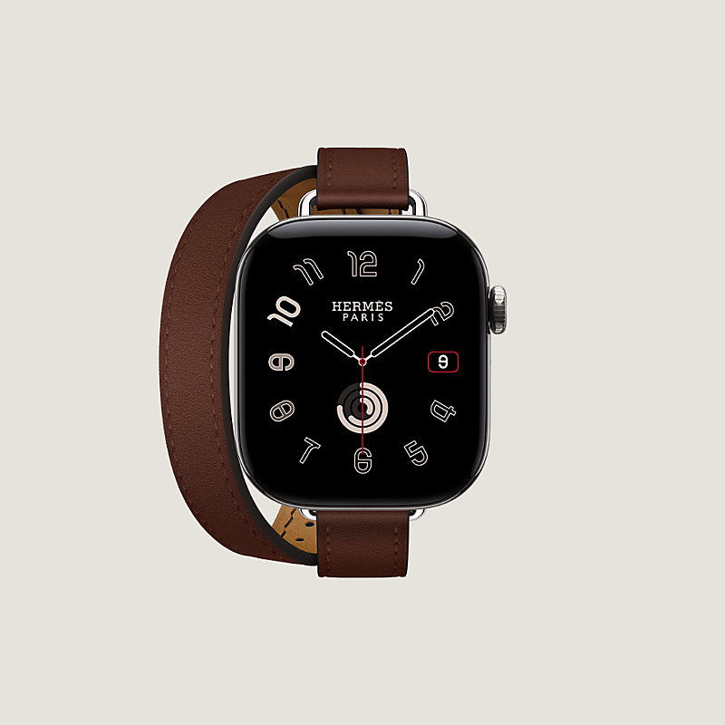 Apple Watch Hermès 42毫米双圈Attelage表带, 视图: , 当前为第4张（共4张）