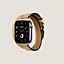 Apple Watch Hermès 42毫米双圈Attelage表带, 视图: 正面图, front, 当前为第3张（共4张）