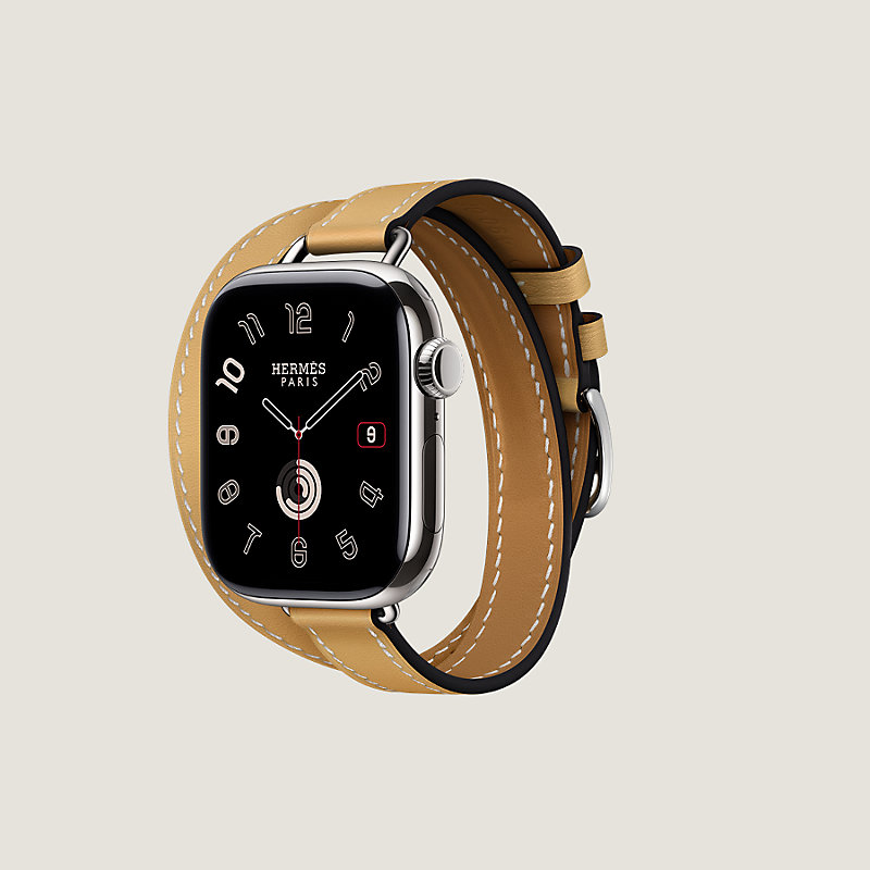 Apple Watch Hermès 42毫米双圈Attelage表带