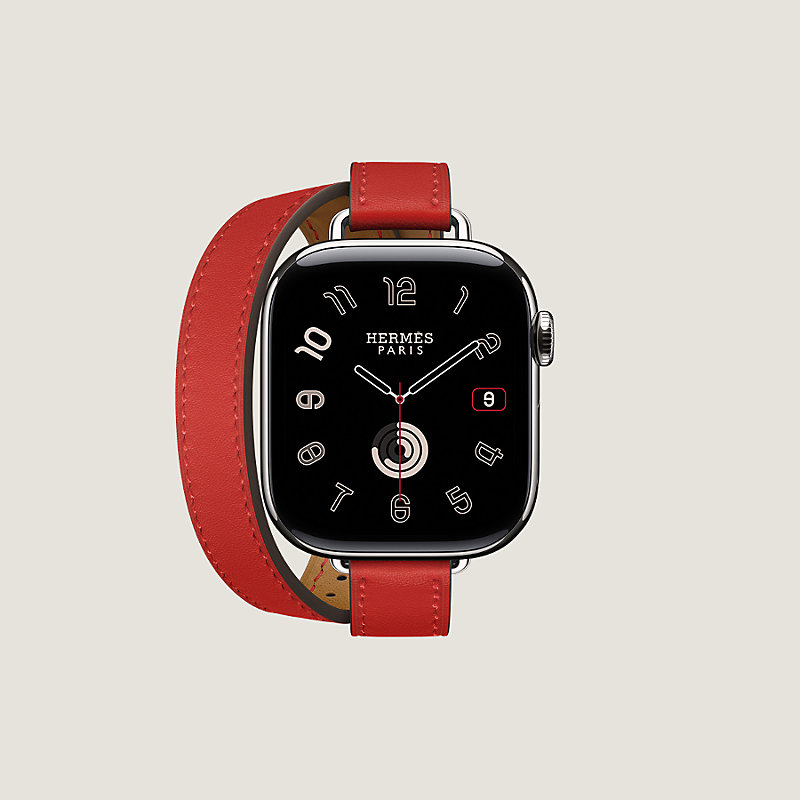 Apple Watch Hermès 42毫米双圈Attelage表带
