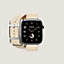 视图: 正面图, Apple Watch Hermès 42毫米双圈Hapi表带