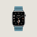 视图: 正面图, Apple Watch Hermès 45毫米单圈表带