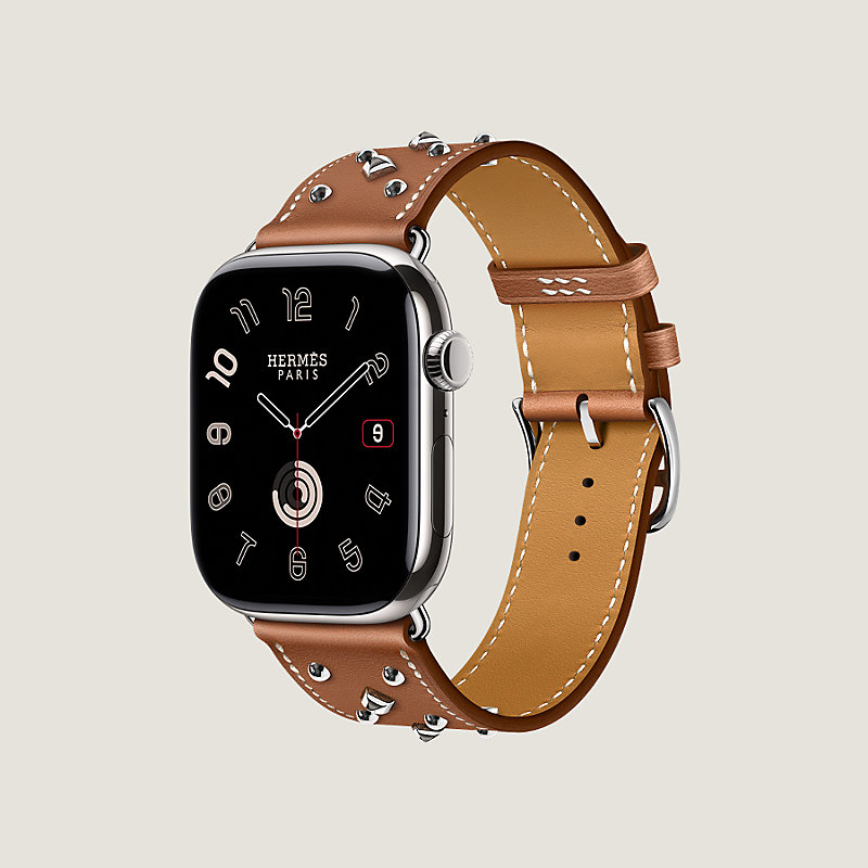 Apple Watch Hermès 46毫米单圈Clou Medor Rock表带