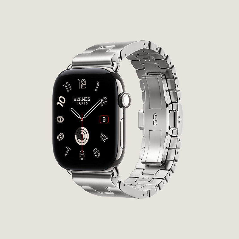 Apple Watch Hermès 46毫米单圈Grand H表带, 视图: , 当前为第3张（共4张）