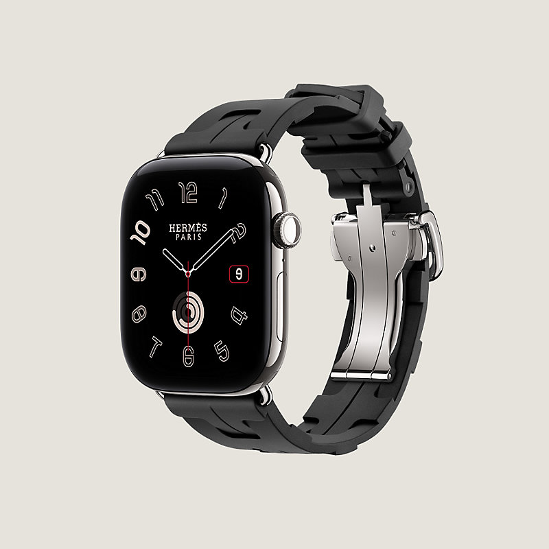 Apple Watch Hermès 46毫米单圈Kilim折叠扣表带, 视图: , 当前为第3张（共4张）