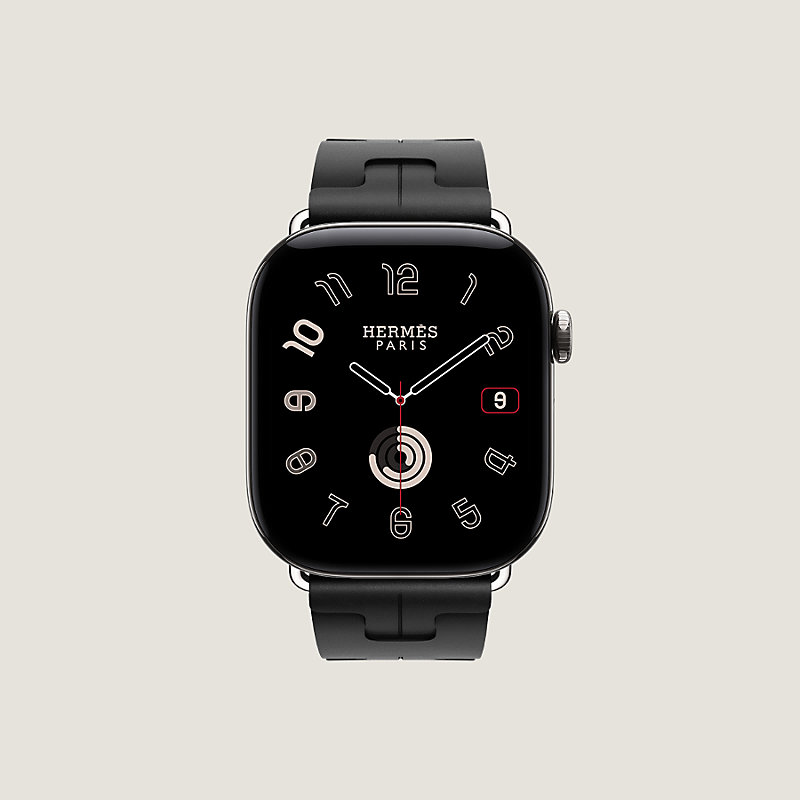 Apple Watch Hermès 46毫米单圈Kilim折叠扣表带, 视图: , 当前为第4张（共4张）