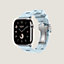 视图: 正面图, Apple Watch Hermès 46毫米单圈Kilim折叠扣表带