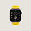 视图: 正面图, Apple Watch Hermès 46毫米单圈Kilim折叠扣表带