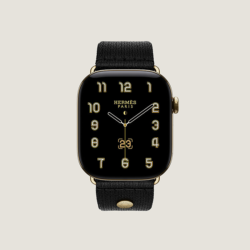 Apple Watch Hermès 46毫米单圈Sangle Satin表带, 视图: , 当前为第4张（共4张）