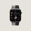 Apple Watch Hermès 46毫米单圈Toile H游戏二重奏表带, 视图: 正面图, front, 当前为第3张（共3张）