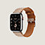 视图: 正面图, Apple Watch Hermès 46毫米单圈Toile H表带