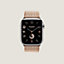 视图: 正面图, Apple Watch Hermès 46毫米单圈Toile H表带