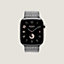 视图: 正面图, Apple Watch Hermès 46毫米单圈Toile H表带