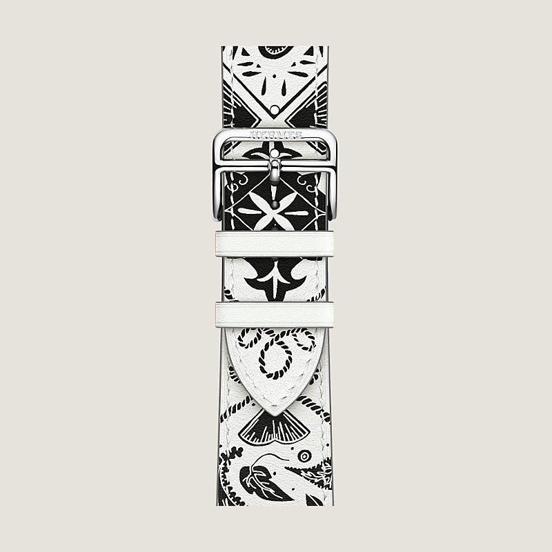 Apple Watch Hermès 46毫米单圈快乐动物园Bandana表带