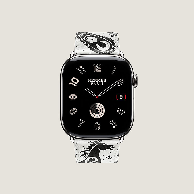 Apple Watch Hermès 46毫米单圈快乐动物园Bandana表带