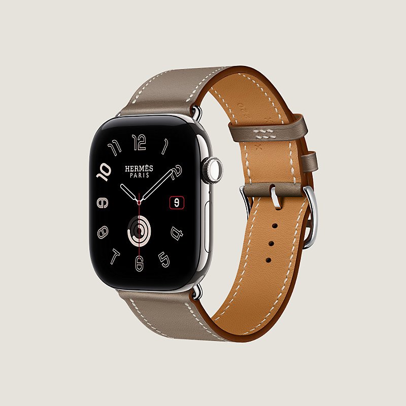 Apple Watch Hermès 46毫米单圈表带, 视图: , 当前为第3张（共4张）