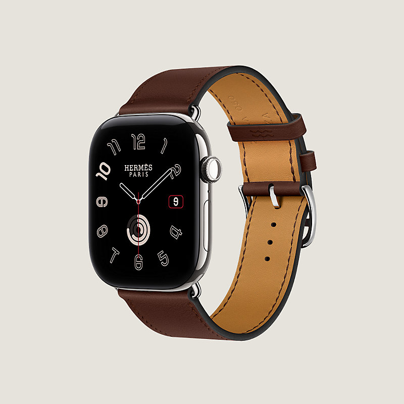 Apple Watch Hermès 46毫米单圈表带, 视图: , 当前为第3张（共4张）