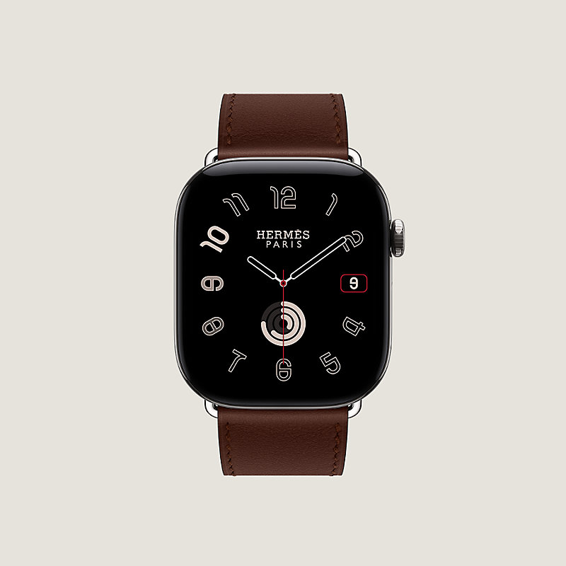 Apple Watch Hermès 46毫米单圈表带, 视图: , 当前为第4张（共4张）