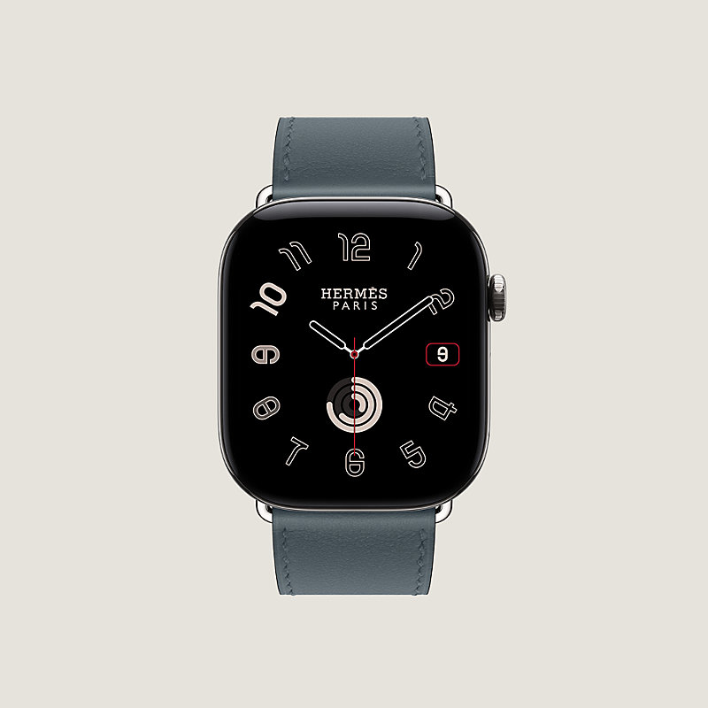 Apple Watch Hermès 46毫米单圈表带, 视图: , 当前为第4张（共4张）