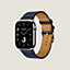 Apple Watch Hermès 46毫米单圈表带, 视图: 正面图, front, 当前为第3张（共4张）
