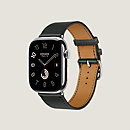 视图: 正面图, Apple Watch Hermès 46毫米单圈表带