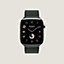 视图: 正面图, Apple Watch Hermès 46毫米单圈表带