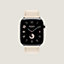 视图: 正面图, Apple Watch Hermès 46毫米单圈表带