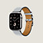 视图: 正面图, Apple Watch Hermès 46毫米单圈表带