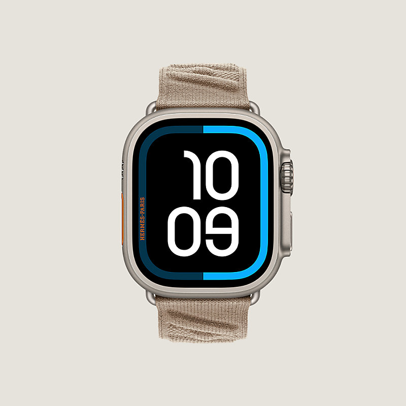 Apple Watch Hermès 49毫米单圈En Mer表带, 视图: , 当前为第4张（共4张）