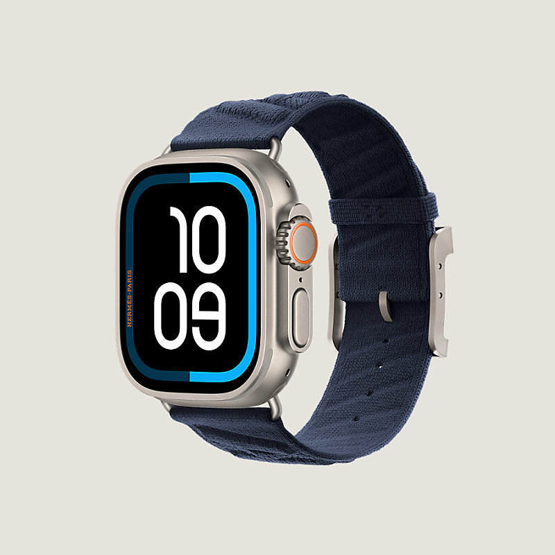 Apple Watch Hermès 49毫米单圈En Mer表带, 视图: , 当前为第3张（共4张）