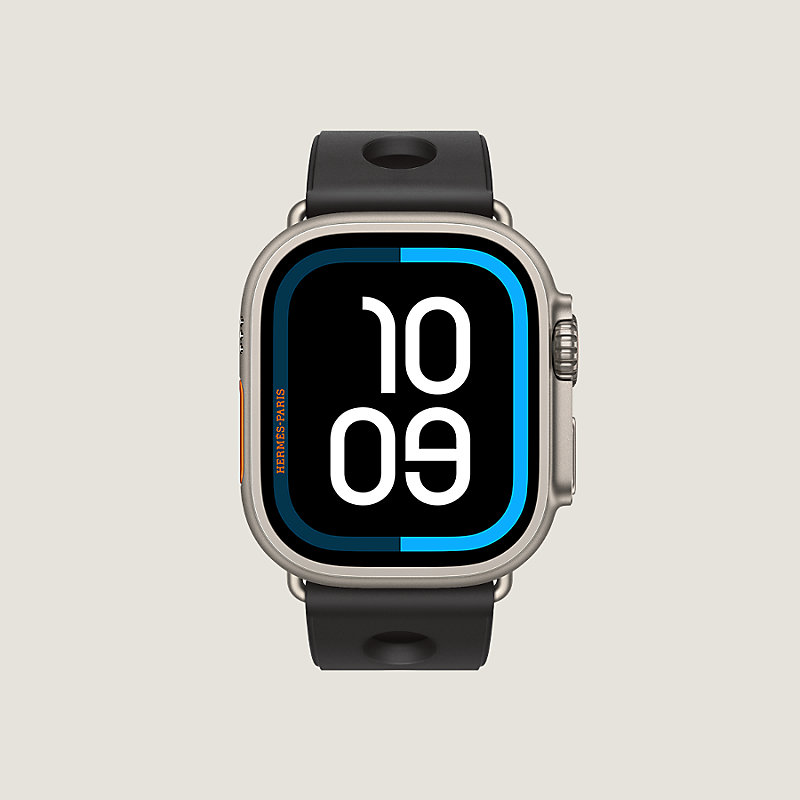 Apple Watch Hermès 49毫米单圈Scub'H Diving表带, 视图: , 当前为第4张（共4张）
