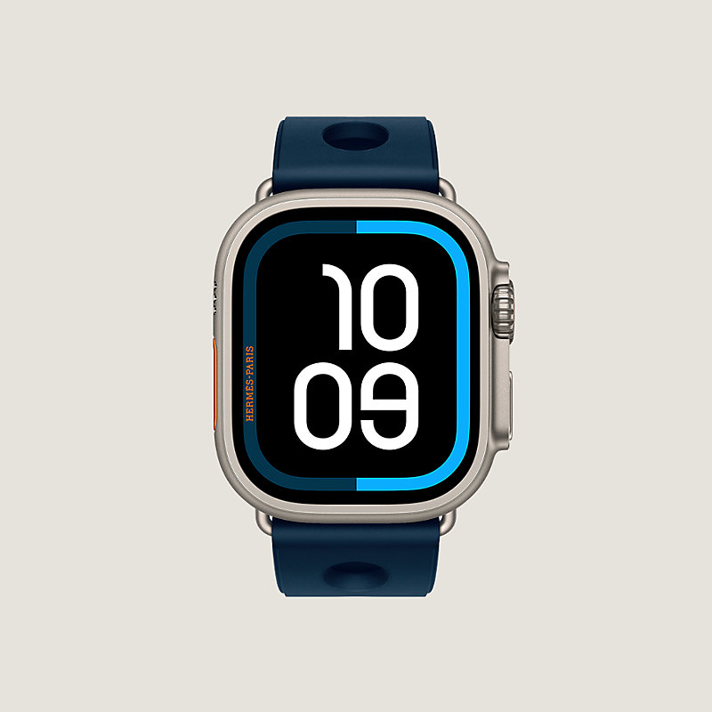 Apple Watch Hermès 49毫米单圈Scub'H Diving表带, 视图: , 当前为第4张（共4张）