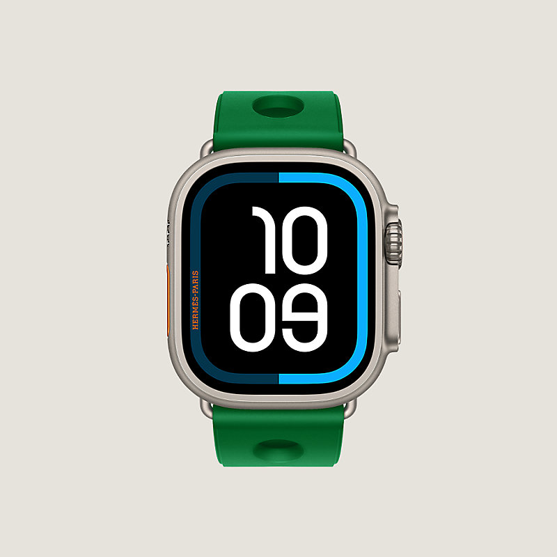 Apple Watch Hermès 49毫米单圈Scub'H Diving表带, 视图: , 当前为第4张（共4张）