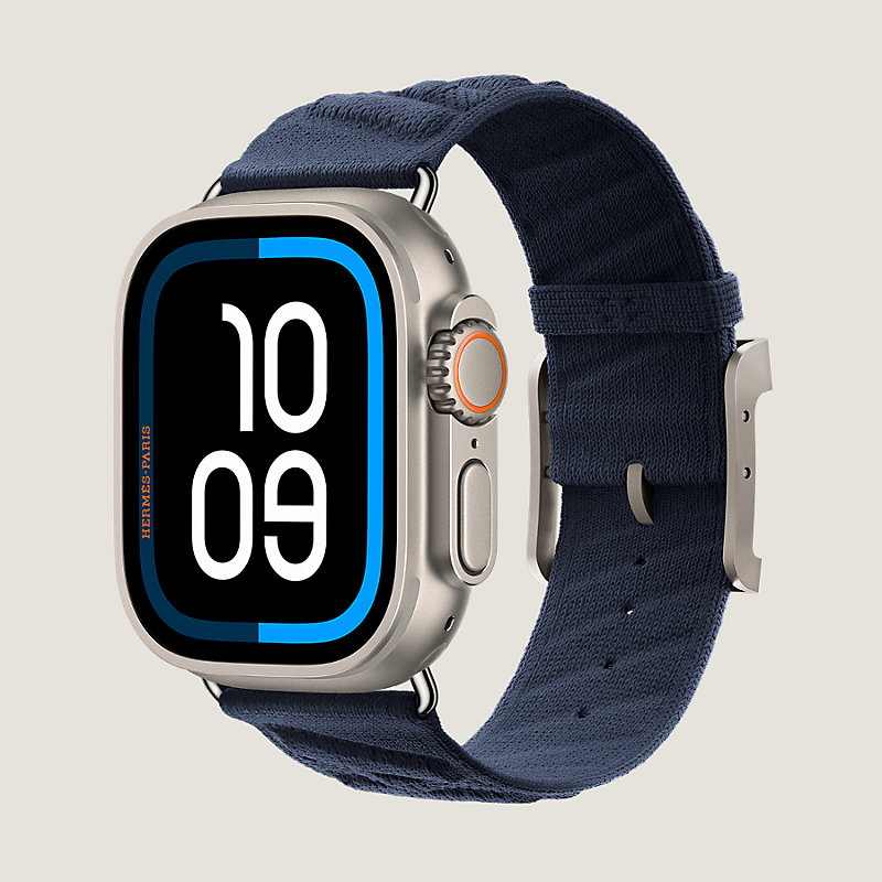 Apple Watch Hermès Ultra 49毫米单圈En Mer表带