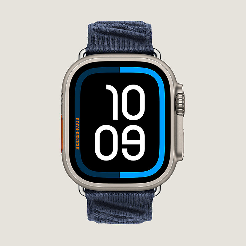 Apple Watch Hermès Ultra 49毫米单圈En Mer表带
