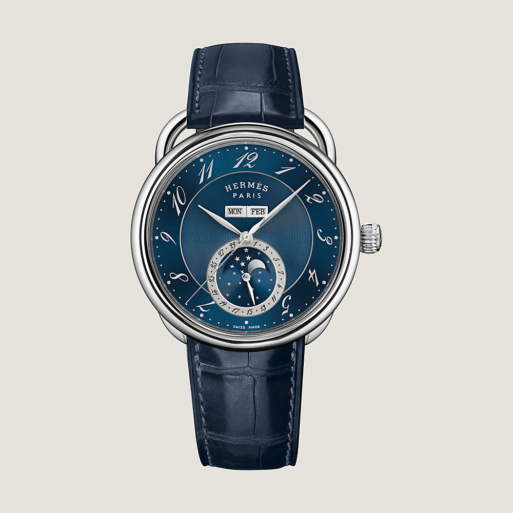 土日限定特価！　HERMES Arceau クォーツ時計 Arceau Squelette watch, 40 mm | Hermès Mainland China