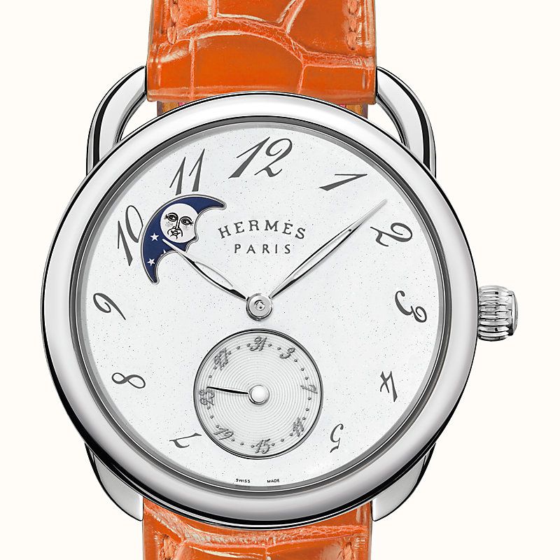 Arceau Petite Lune watch, 38 mm | Hermès China