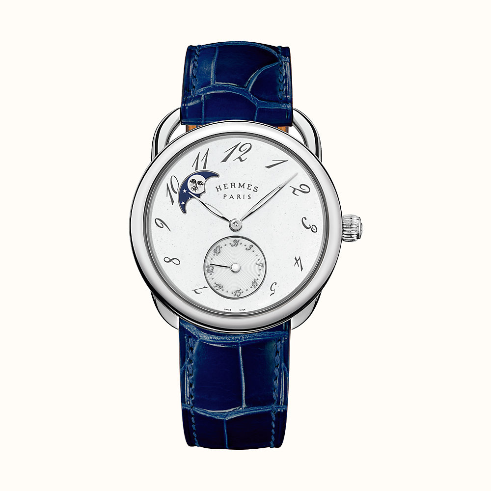 hermes arceau petite lune watch