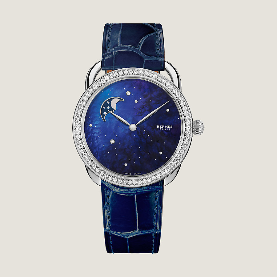 Arceau Petite Lune watch, Large model, 38 mm