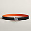 Artificier belt buckle & Reversible leather strap 32 mm, view 1 of 3